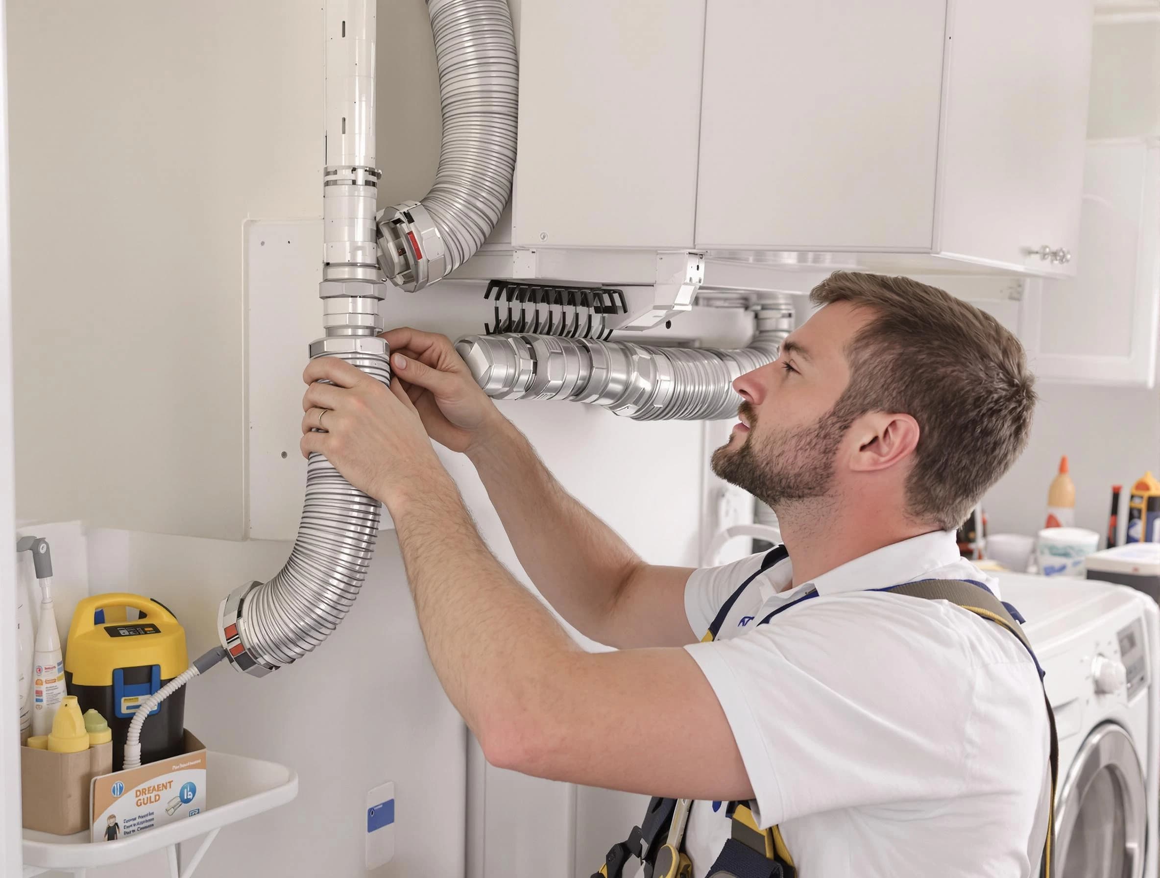 Professional dryer vent repair and installation by Boston Dryer Vent Cleaning in Boston