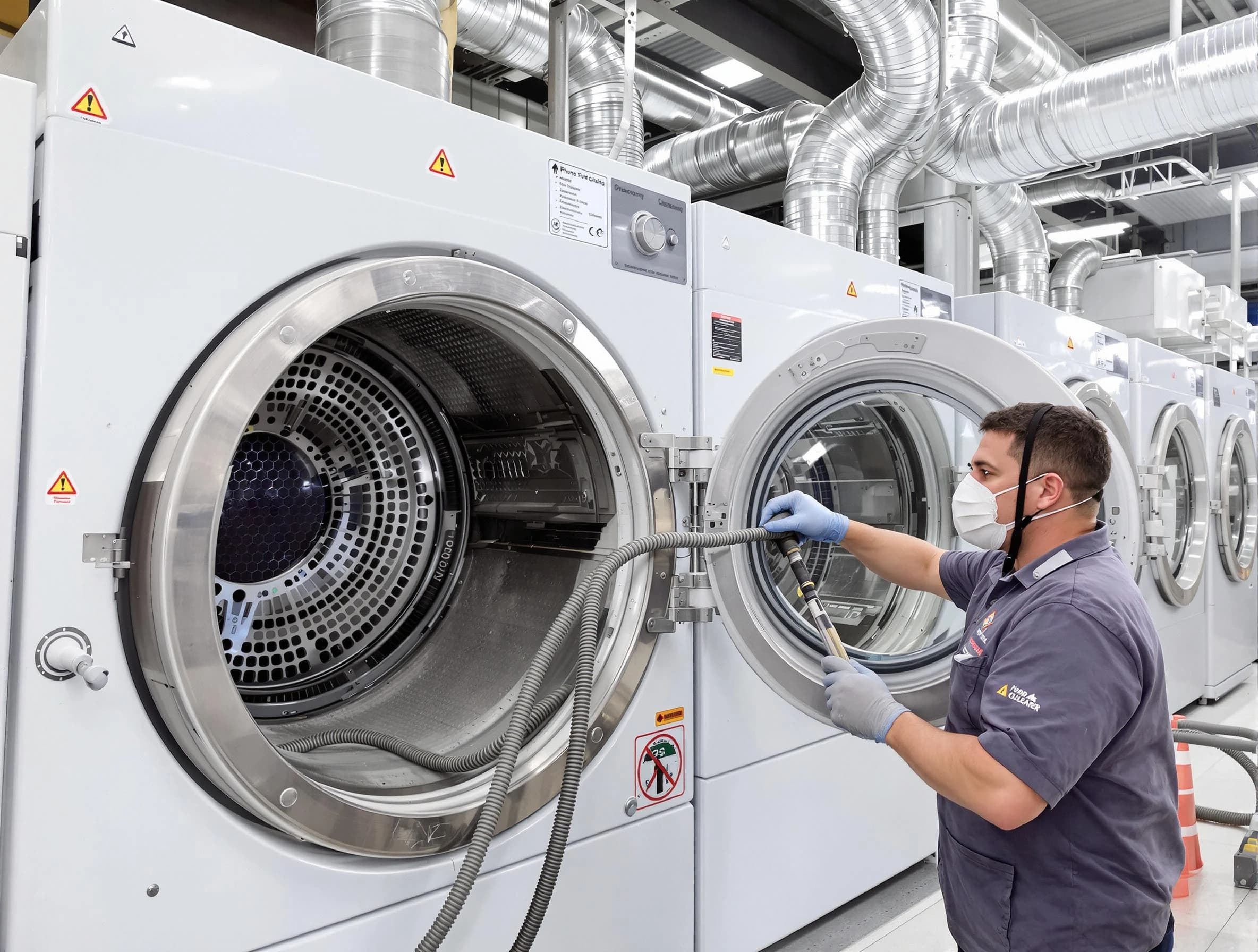 Industrial-grade dryer vent cleaning by Boston Dryer Vent Cleaning in Boston