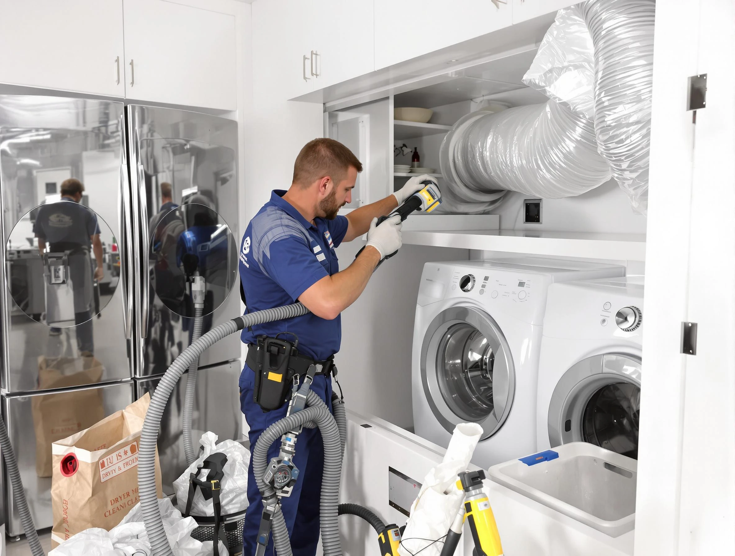 Professional duct cleaning by Boston Dryer Vent Cleaning in Boston