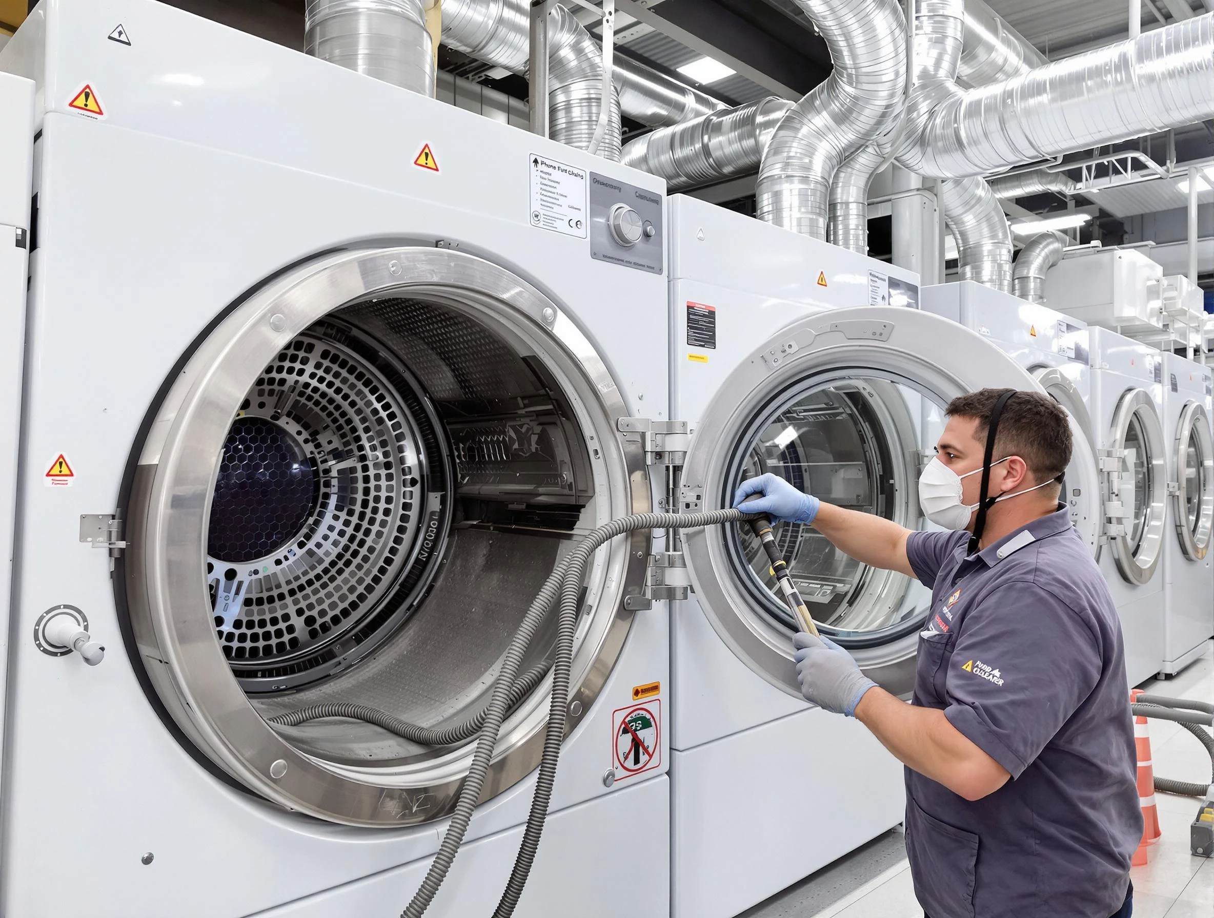 Industrial-grade dryer vent cleaning by Boston Dryer Vent Cleaning in Boston